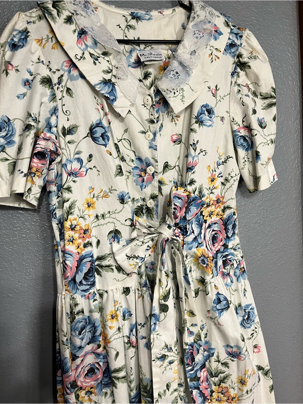 Vintage 1980's ms. Basia California dress - Picture 5 of 7